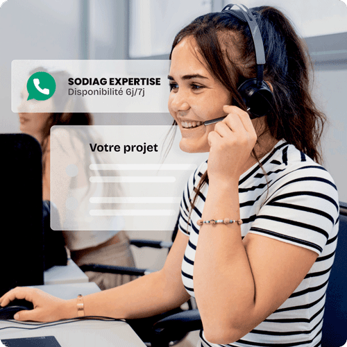 Équipe de diagnostiqueurs immobiliers certifiés à votre écoute